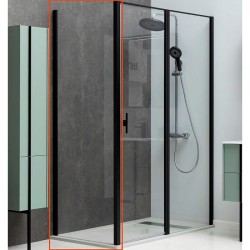Allen Brau Душевая стенка Priority, черныйбрашированный - 3.31015.BBA Allen Brau Душевая стенка Priority, черныйбрашированный - 3.31015.BBA