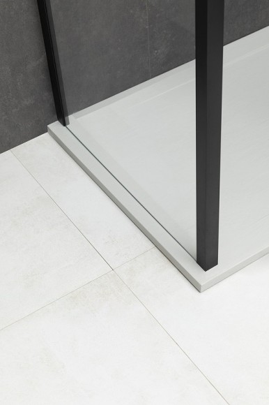 Allen Brau Душевая стенка Priority, черныйбрашированный - 3.31015.BBA