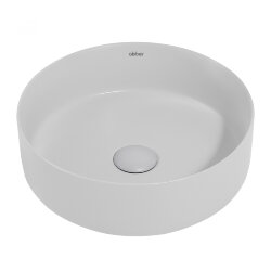 Abber Раковина накладная 360x360мм Bequem, серый арт. AC2108MLG