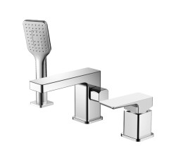 Смеситель на борт ванны на 3 отверстия Esko Berlin, хром арт. BR355 Смеситель на борт ванны на 3 отверстия Esko Berlin, хром арт. BR355