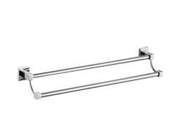 Держатель для полотенец двойной 600 мм, Haiba, хром арт. HB8609 Держатель для полотенец двойной 600 мм, Haiba, хром арт. HB8609