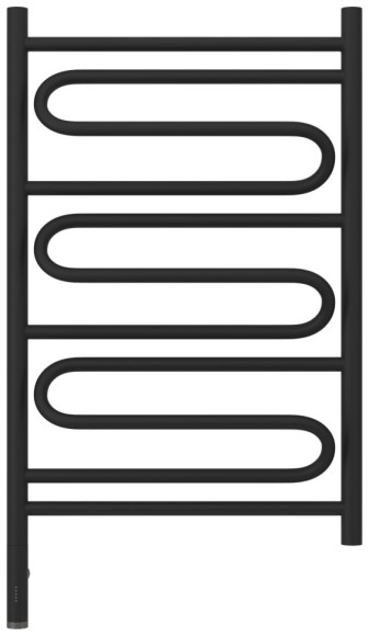 Электрический полотенцесушитель Элегия 3.0 800х500 МЭМ левый (тёмный титан муар) Сунержа арт. 15-5818-8050