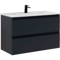 Allen Brau Тумба под раковину Eclipse, антрацит матовый - 1.E1003.AM