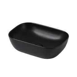 Abber Раковина накладная 460x325мм Rechteck, черный арт. AC2200MB