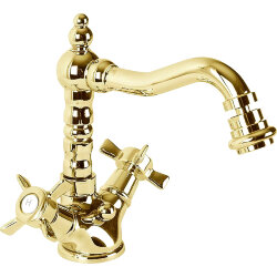 Cezares Смеситель для биде LORD Золото 24 карат - LORD-BS2-03/24 Cezares Смеситель для биде LORD Золото 24 карат - LORD-BS2-03/24