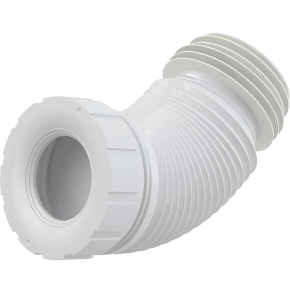 Alcaplast Гибкая подводка для выпуска унитаза 70/110x102/122, белый арт. A97L Alcaplast Гибкая подводка для выпуска унитаза 70/110x102/122, белый арт. A97L