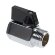 Remer Кран шаровой 1/2" 372MF12, цвет: хром