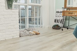 Alpine floor Кварцвиниловая плитка дуб белая ночь, бежевый - ЕСО 7-2