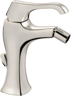 Emmevi однорычажный смеситель для биде с донным клапаном, Ares, никель арт. 76004/NS Emmevi однорычажный смеситель для биде с донным клапаном, Ares, никель арт. 76004/NS