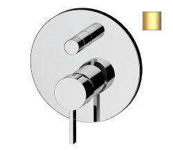 Remer Смеситель для ванны и душа Metrica MC09HBG скрытого монтажа, золото матовый Remer Смеситель для ванны и душа Metrica MC09HBG скрытого монтажа, золото матовый