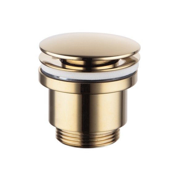 Донный клапан click/clack 1 Lemark, золото арт. LM8500G