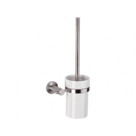 Remer Ёршик для унитаза подвесной Minimal inox Mi66INOXCR, цвет: нержавеющая сталь Remer Ёршик для унитаза подвесной Minimal inox Mi66INOXCR, цвет: нержавеющая сталь