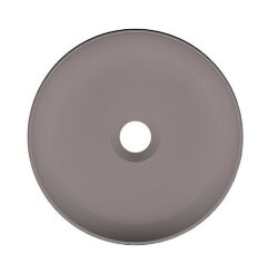 Scarabeo Раковина накладная, без перелива, без отверстий, цвет песочный матовый, Glam арт. 1808 52