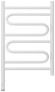 Электрический полотенцесушитель Элегия 3.0 600х400 МЭМ левый (матовый белый) Сунержа арт. 30-5818-6040