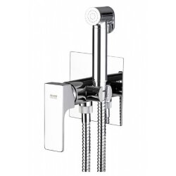 Remer Гигиенический душ со смесителем Absolute AU65W, цвет: хром