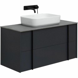 Allen Brau Тумба под раковину Reality, антрацит матовый - 1.32007.AM
