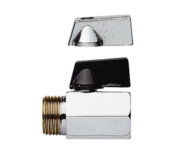 Remer Кран шаровой 1/2" 372MF12NC, цвет: хром