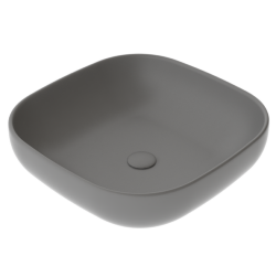 GSG Накладная раковина Easy EALAVQU45020 цвет цемент матовый 45х45