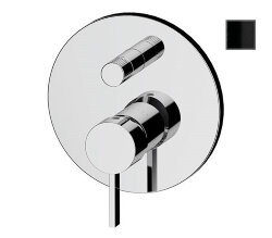 Remer Смеситель для ванны и душа Metrica MC09HCFP скрытого монтажа, черный глянец Remer Смеситель для ванны и душа Metrica MC09HCFP скрытого монтажа, черный глянец