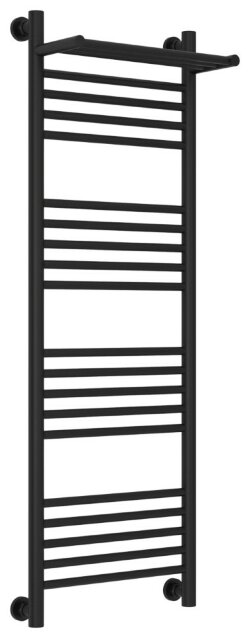 Водяной полотенцесушитель Богема с полкой+ 1200х400 (матовый чёрный) Сунержа арт. 31-0223-1240 Водяной полотенцесушитель Богема с полкой+ 1200х400 (матовый чёрный) Сунержа арт. 31-0223-1240