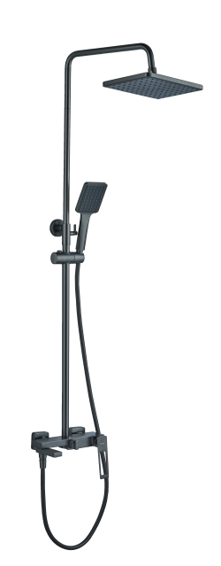 Душевая система тропический душ, Haiba, оружейная сталь арт. HB24817-3 Душевая система тропический душ, Haiba, оружейная сталь арт. HB24817-3