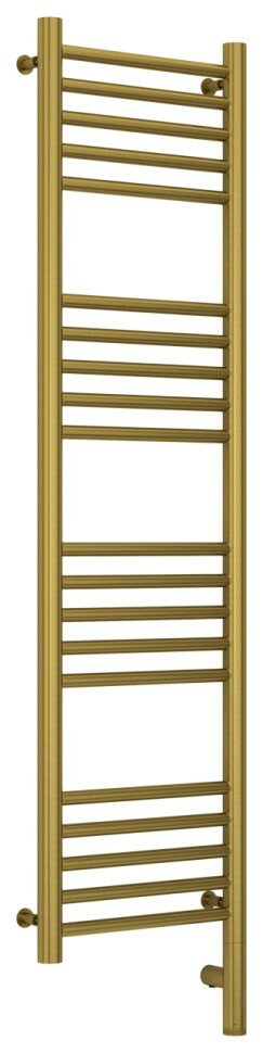 Электрический полотенцесушитель Богема 3.0 прямая 1200х300 МЭМ правый (состаренная латунь) Сунержа арт. 051-5805-1230