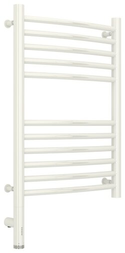 Электрический полотенцесушитель Богема 3.0 выгнутая 600х400 МЭМ левый (белый) Сунержа арт. 12-5802-6040