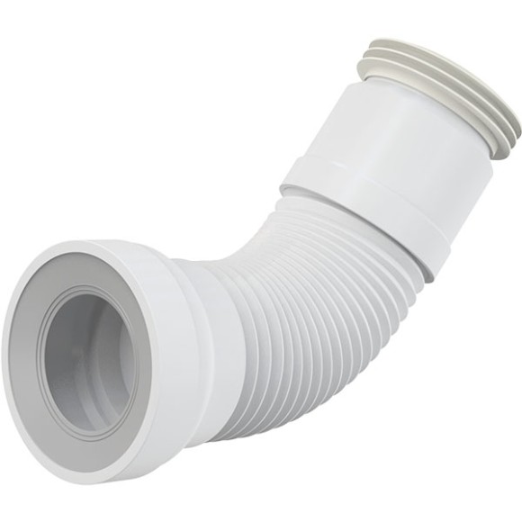 Alcaplast Фановая труба гофровая, белый арт. A970