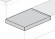 Italon Ступень угловая Silver Nat Ang.Sx Левая 120x33, под мрамор Charme extra - 620070001007