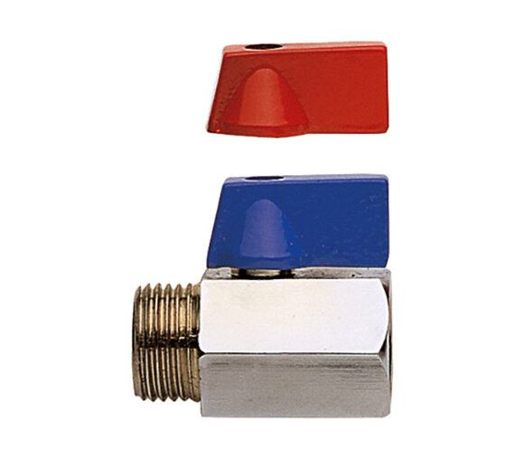 Remer Кран шаровой 1/2" 372MF12RB, цвет: хром