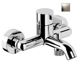 Remer Смеситель для ванной однорычажный Metrica MC05XV без донного клапана, сталь глянцевый Remer Смеситель для ванной однорычажный Metrica MC05XV без донного клапана, сталь глянцевый