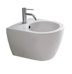 Scarabeo Подвесное биде с одним отверстием укороченное цвет белый, Moon арт. 5525