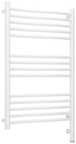 Электрический полотенцесушитель Флюид 3.0 800х500 МЭМ правый (матовый белый) Сунержа арт. 30-5821-8050
