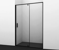 WasserKRAFT Душевая дверь elbe 74p05 200x120 цвет: черный