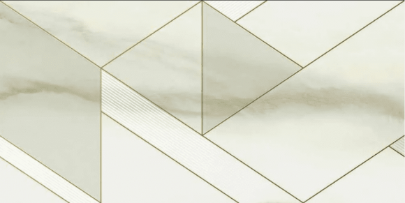 Italon Декор Cremo Ins. Golden Line Opaco 40x80, {под мрамор,абстракция,геометрия} Charme advance - 600080000425