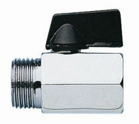 Remer Кран шаровой 1/4" 372MF14, цвет: хром