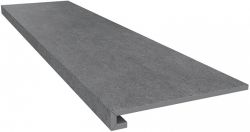 Ступень Фондамента 33x119.5см, клееная пепельны Kerama Marazzi арт. DL501100R\GCF Ступень Фондамента 33x119.5см, клееная пепельны Kerama Marazzi арт. DL501100R\GCF