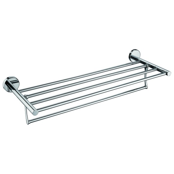 Полка для полотенец, Haiba, хром арт. HB9024 Полка для полотенец, Haiba, хром арт. HB9024