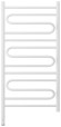 Электрический полотенцесушитель Элегия 3.0 1000х500 МЭМ левый (матовый белый) Сунержа арт. 30-5818-1050