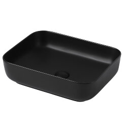 Abber Раковина накладная 500x390мм Rechteck, черный арт. AC2202MB