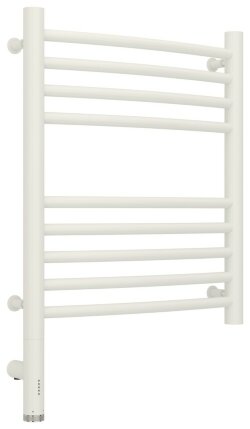 Электрический полотенцесушитель Богема 3.0 выгнутая 500х400 МЭМ левый (матовый белый) Сунержа арт. 30-5802-5040