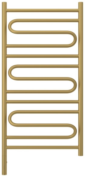 Электрический полотенцесушитель Элегия 3.0 1000х500 МЭМ левый (матовое золото) Сунержа арт. 032-5818-1050