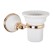 Tiffany World Подвесной cтакан, керамический (белый), Harmony, белый/золото TWHA109bi/oro