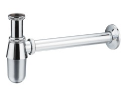 AQG Круглый бутылочный сифон mod.B 1”1/4 из латуни, хром арт. 400040125