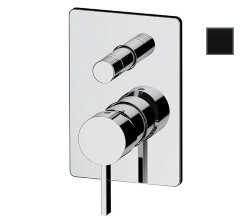 Remer Смеситель для ванны и душа Metrica MC09HGNO скрытого монтажа, черный матовый Remer Смеситель для ванны и душа Metrica MC09HGNO скрытого монтажа, черный матовый