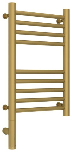 Электрический полотенцесушитель Богема 3.0 прямая 500х300 МЭМ левый (матовое золото) Сунержа арт. 032-5804-5030