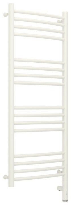 Электрический полотенцесушитель Богема 3.0 выгнутая 1000х400 МЭМ правый (матовый белый) Сунержа арт. 30-5803-1040