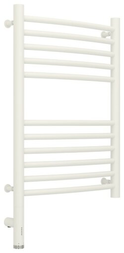 Электрический полотенцесушитель Богема 3.0 выгнутая 600х400 МЭМ левый (матовый белый) Сунержа арт. 30-5802-6040