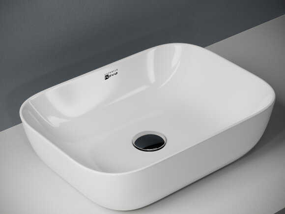Ceramica Nova Раковина накладная прямоугольная (белый) Element арт. CN1601