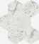 Мозаика Floor Project Каррара Гексагон 29x25 Charme extra, Italon под мрамор - 620110000065